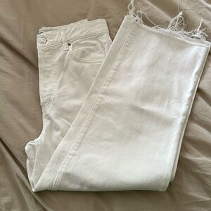 Zara white jeans